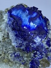 149 Gm Perfect Beautiful Natural  Deep Blue Lazurite  With Pyrite Specimen- AFG picture