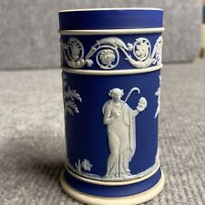Antique WEDGWOOD Tall Cyclinder Match Holder / Toothpick  picture