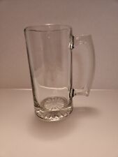 Vintage Beer Mug Jumbo Thick Glass 24 Oz picture