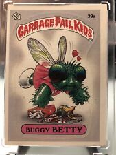 1985 Topps Garbage Pail Kids GPK Original Series 1 OS1 #39a Buggy Betty picture