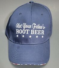 RARE NOT YOUR FATHER'S ROOT BEER CAP HAT SNAPBACK Red/White/Blue Stars Flag picture