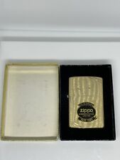 Vintage Collectors Zippo Commemorative Lighter Solid Brass 1932-1982 With Box picture