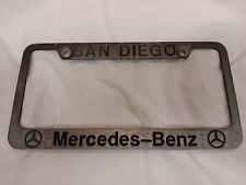 Mercedes-Benz of San Diego, California Car Dealer Metal License Plate Frame picture