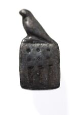ZURQIEH -AD15364- ANCIENT EGYPT. SILVER  AMULET. HORUS. NEW KINGDOM. 1250 B.C picture