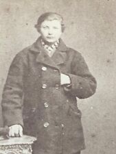 CABINET CARD OF YOUNG SWEDISH MAN With Hand-In-Waistcoat Pose Napoleon Trellboro picture