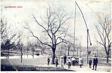 Old Well Davenport Iowa Central Park, Children, 1912  Vintage Postcard picture