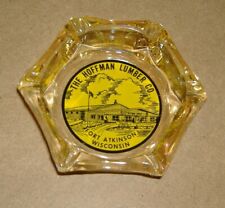 Vintage Hoffman Lumber Company Building Fort Atkinson Wisconsin Ashtray picture