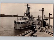 c1915 USS Idaho BB-24 Battleship Ship World War 1 WW1 RPPC Real Photo Postcard picture