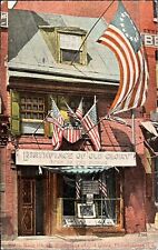 1911 Philadelphia PC Betsy Ross House, Birthplace of Old Glory, American flag picture