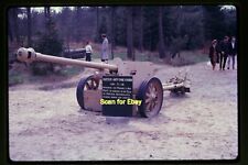 WWII Anti Tank Gun in Europe in early 1960's, Kodachrome Slide aa 15-24b picture