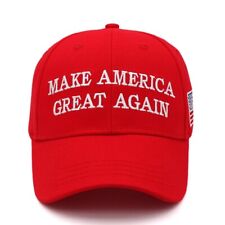 MAGA Make America Great Again President Donald Trump Hat Cap Embroidered Red Hat picture