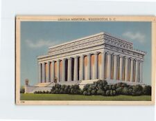 Postcard The Lincoln Memorial Washington DC USA picture