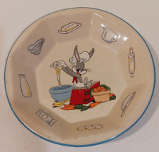 Warner Brothers Bugs Bunny kitchen chef pie plate 1995 Thailand 10