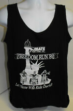 TRUE Vintage 1989 ABATE of New York Freedom Run 89 Tank top muscle shirt t NY L picture