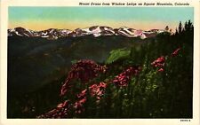 VTG Postcard- n/a. Mount Evans From Window Ledge, Squaw Mounta. Unused 1960 picture