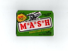 Mash Wax Pack TV Series - 6 cards - Topps - 1982 - Opened picture