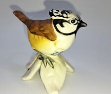 Goebel Crested Tit Bird Figurine Made In Germany  picture