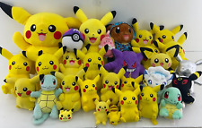 LOT of 33 Pokemon Plush Collectibles Toys Cute Baby Pikachu Squirtle Dolls picture