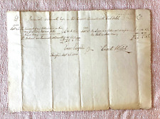 Revolutionary War Document Supplying French Army 8x12 picture