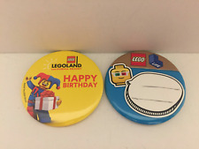 Official Legoland Lego Life & Lego Birthday Buttons Pins picture