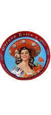 1950s Corona Beer Advertising Tin Beverage Tray Extra y Victoria Pretty Girl picture
