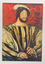 Francis I King of France Portrait Postcard Louvre Museum Unposted picture