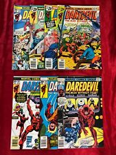 Daredevil # 129 134 135 136 139 143 146 (1976 1977) All MVS Intact Lot of 7 VF+ picture