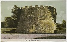 Old Fort Snelling Tower Minnesota Antique Vintage MN Postcard c1910 picture