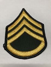 WWII United States Staff Sergeant Rank Patch picture