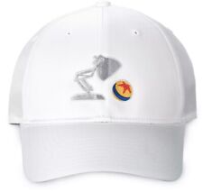 Disney Parks Nike Pixar Luxo Jr. & Ball Dri-Fit Golf Baseball Hat White - NEW picture