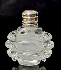 Antique 19th  Century Stourbridge Cut Class Perfume Bottle picture