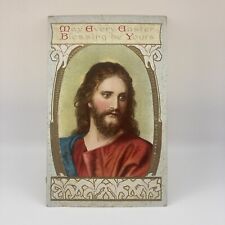 Vintage Postcard Easter Blessing, Picture Of Jesus picture