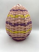 Longaberger Like RARE LARGE HOSTESS Dresden & Company Easter Egg NEW. picture