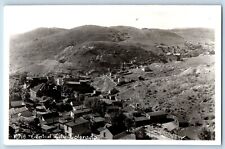 Central City Colorado CO Postcard RPPC Photo Bird's Eye View c1910's Antique picture