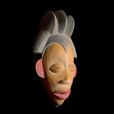 African Mask Tribal Face Puno Wall Hanging Primitive Art GURO-G1039 picture