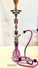INHALE 36 “  STAINLESS STEEL  EGYPTIAN STYLE HOOKAH WITH A LARGE WASHABLE  HOSE picture