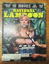 NATIONAL LAMPOON October 1981 Humor For Adults Magazine THE MOVIES ISSUE picture
