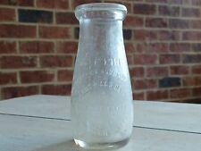 VERY RARE Antique GRANT HILLS DAIRY 1/2 Pint WAUHATCHIE Tennessee TN MILK BOTTLE picture