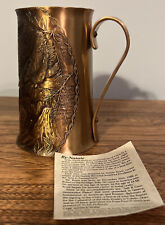 Vintage Rare Handmade Bronze Raccoon Tankard/Stein by Natale Wm Sopko & Sons picture
