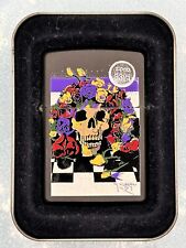 Vintage 1997 The Grateful Dead Timeless Black Zippo Lighter NEW Stanley Mouse picture