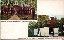 Private Mailing Card - Williamsburg Virginia - Six Chimney Lot, William and Mary picture