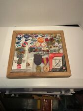 Vintage  Assortment Pin Lot, Military, Political,boy Scout, Automotive And More picture