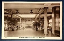 RPPC Postcard RMS SS Berengaria Ballroom Palm Court Trans-Atlantic Ocean Liner picture