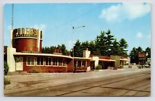 c1950s-60s~Uphoff's Rotunda Restaurant & Motel~Wisconsin Dells WI~VTG Postcard picture