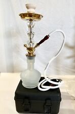 21 Inch INHALE®️ HEAVY DUTY HOOKAH WITH A CRYSTAL SHAFT IN A SUITCASE picture