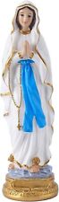 Lourdes Virgin Mary Statue,6 Inch Blessed Mother Statue Virgin Outdoor Mary Ga picture
