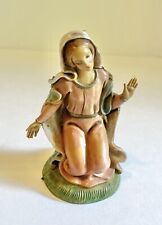 Vintage Fontanini Christmas Nativity Mother Mary 4” Replacement Figurine, 1983 picture