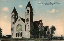 Durham,NC Memorial Methodist Episcopal Church North Carolina Postcard Vintage picture