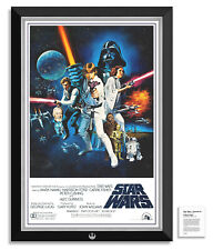 Star Wars Episode IV - A New Hope Movie Poster - Museum Canvas ™ Special Edition picture