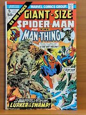 Giant-Size Spider-Man #5 FN Marvel 1975 With Man-Thing  I Combine Shipping picture